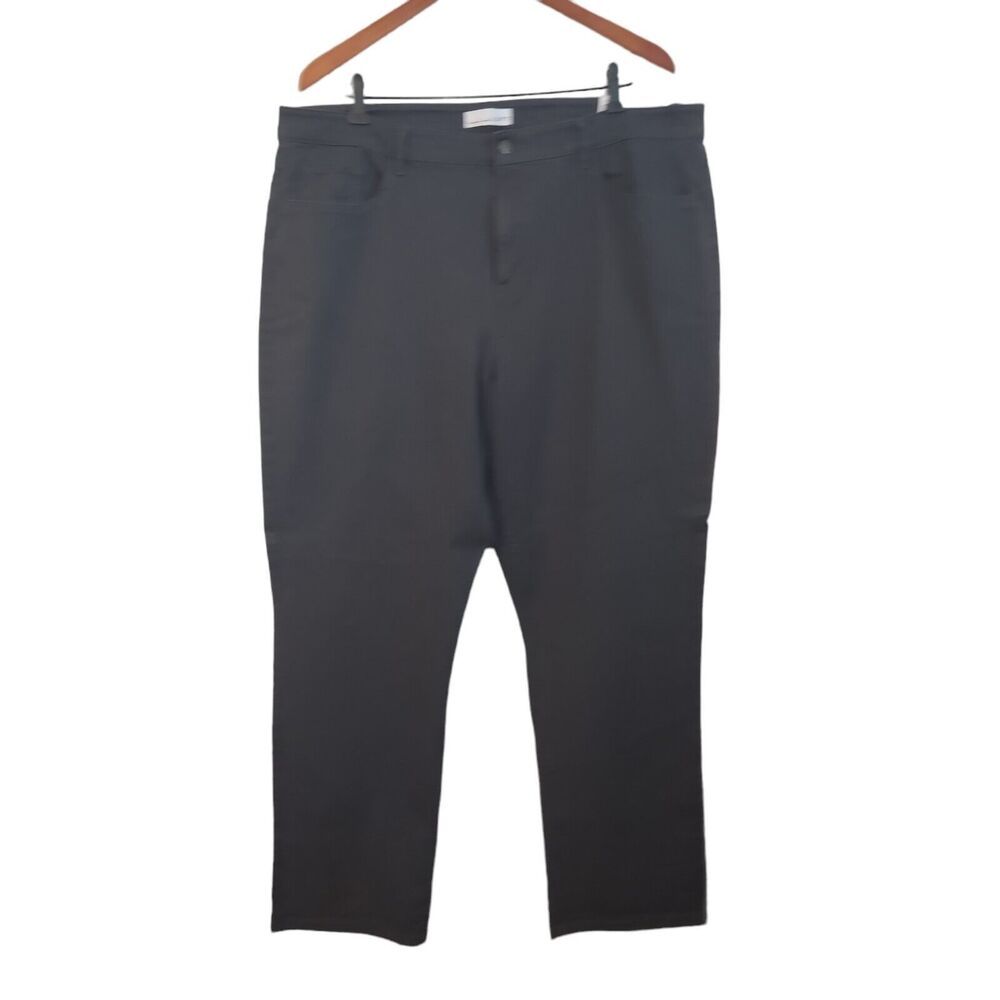 Loft Made And Loved Gray The Girlfriend Mid‎ Rise Curvy Fit Women's Size 18
